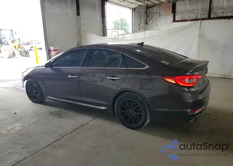 2015 Hyundai Sonata Sport из США, поврежденный, VIN 5NPE34AB9FH239613